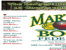 Tablet Screenshot of martinezboccefederation.com